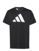 U Tr-Es Logo T Adidas Sportswear Black