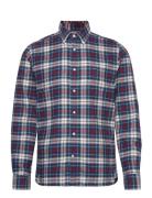 Brushed Tommy Tartan Small Shirt Tommy Hilfiger Blue