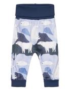 Polar Velour Pants Ma-ia Family Blue