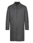 Modern Wool Blend Coat Calvin Klein Grey