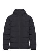 Go Anywear? Quilted Padded Jacket - Knowledge Cotton Apparel Black