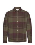 Jeremy Flannel Shirt Les Deux Khaki