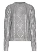 Foil Braided Jumper Mango Silver