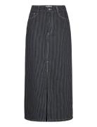 Onlmerle Hw Lon Slit Stripe Skirt Cc Pnt ONLY Navy