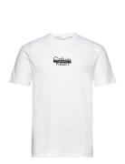 Cut Through Logo T-Shirt Calvin Klein White