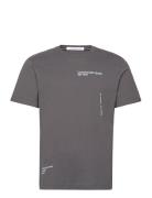 Multiplacement Text Tee Calvin Klein Jeans Grey