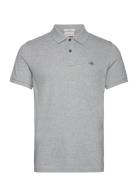 Slim Shield Ss Pique Polo GANT Grey