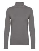 Top Pernilla Rollerneck Lindex Grey