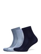 Solid Drake Sock 3 Pack Becksöndergaard Blue