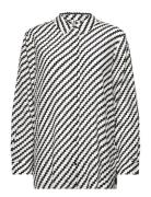 Crv Zigzag Printed Shirt Tommy Hilfiger Black