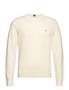 Chain Ridge Structure C Neck Tommy Hilfiger Cream