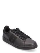 B721 Lthr/Branded Nubuck Fred Perry Black