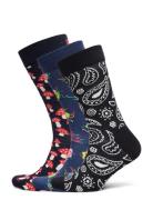 3-Pack Boozt Gift Set Happy Socks Patterned