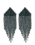 Ellie Earring Silver Pipol's Bazaar Black