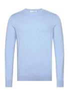 Slhberg Crew Neck Noos Selected Homme Blue