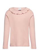 Top Drop Needle Frill Collar Lindex Pink