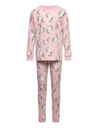 Pajama Aop Unicorn Animal Ao Lindex Pink