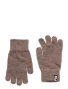 Gloves Magic Fix Wool Lindex Brown