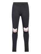 Leggings Br Kneepatch Pile Be Lindex Black