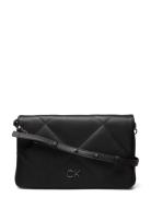 Re-Lock Quilt Shoulder Bag Calvin Klein Black