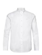 Reg Pinpoint Oxford Shirt GANT White