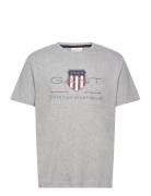 Reg Archive Shield Ss T-Shirt GANT Grey