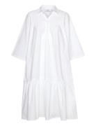 Mschdanaya Cenilla 3/4 Dress MSCH Copenhagen White