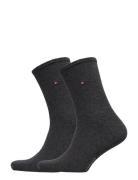 Th Women Sock Casual 2P Tommy Hilfiger Grey