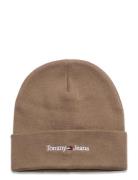 Tjm Sport Beanie Tommy Hilfiger Brown