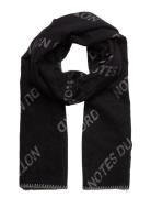 Isaya Wool Scarf Notes Du Nord Black