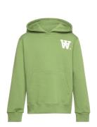 Izzy Junior Aa Moss Hoodie Wood Wood Green