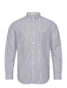 Reg Poplin Stripe Shirt GANT Navy