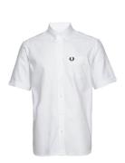 S/S Oxford Shirt Fred Perry White
