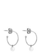 Pearl Mini Hoops SOPHIE By SOPHIE Silver