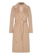 Wrap Wool-Lined-Coat Lauren Ralph Lauren Beige