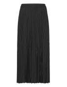 Slfalice-Alexis Mw Midi Plisse Skirt Selected Femme Black