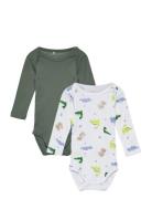 Nbmbody 2P Ls Wild Lime Dino Noos Name It Patterned