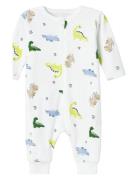 Nbmnightsuit Zip Wild Lime Dino Noos Name It White