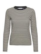 Striped Long Sleeves T-Shirt Mango Black