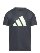 U Tr-Es Logo T Adidas Performance Grey