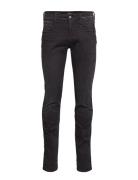 Anbass Trousers Slim Hyper Cloud Replay Black