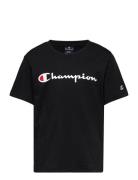 Crewneck T-Shirt Champion Black