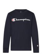 Long Sleeve T-Shirt Champion Navy