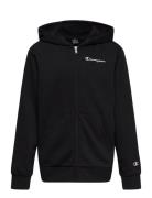 Hooded Full Zip Sweatshirt Champion Black