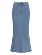 Larence Denim Maxi Skirt Bardot Blue