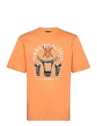 Rivo Ss T-Shirt Daily Paper Orange