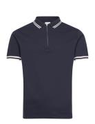 Slhslim-Toulouse Detail Ss Polo Noos Selected Homme Navy