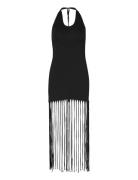 Light Jersey Maxi Dress ROTATE Birger Christensen Black