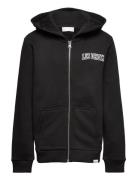 Blake Zipper Hoodie Kids Les Deux Black