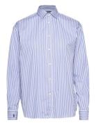 Relaxed Fit Striped Cotton Shirt Polo Ralph Lauren Blue